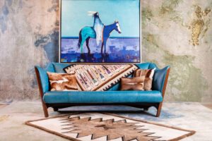 Tips for selecting fine art to go with your fine area rugs…