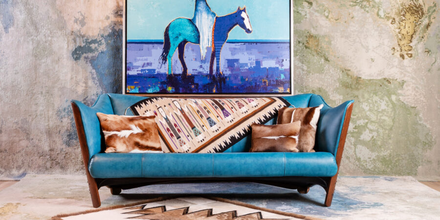 Tips for selecting fine art to go with your fine area rugs…